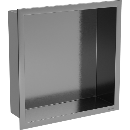Mexen X-Wall-R нишева полица с яка 30 x 30 см, четкано оръжееносиво - 19E0303010
