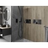 Mexen X-Wall-NR ниша без фланец 45 x 20 см, четка в цвят gun gray - 19E1452010