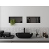 Mexen X-Wall-NR ниша без фланец 45 x 20 см, четка в цвят gun gray - 19E1452010