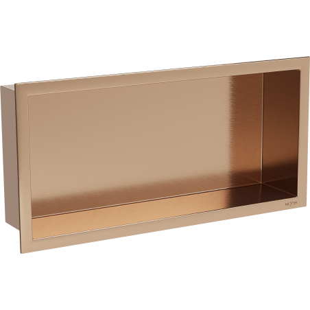 Mexen X-Wall-R рафт ниша с фланец 45 x 20 см, четкана мед - 19C0452010