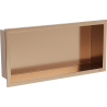 Mexen X-Wall-R рафт ниша с фланец 45 x 20 см, четкана мед - 19C0452010