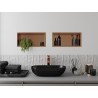 Mexen X-Wall-R рафт ниша с фланец 45 x 20 см, четкана мед - 19C0452010