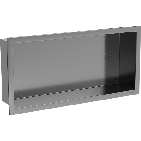 Mexen X-Wall-R рафт за ниша с ширина 45 x 20 см, четка стомана в цвят на пистолет
