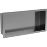 Mexen X-Wall-R рафт за ниша с ширина 45 x 20 см, четка стомана в цвят на пистолет