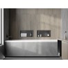Mexen X-Wall-R рафт за ниша с ширина 45 x 20 см, четка стомана в цвят на пистолет