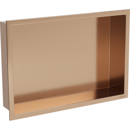 Mexen X-Wall-R ниша рафт с фланец 45 x 30 см, четкана мед - 19C0453010