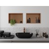 Mexen X-Wall-R ниша рафт с фланец 45 x 30 см, четкана мед - 19C0453010