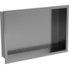 Mexen X-Wall-R нишова полица с фланец 45 x 30 см, четкано сиво-гън метал - 19E0453010