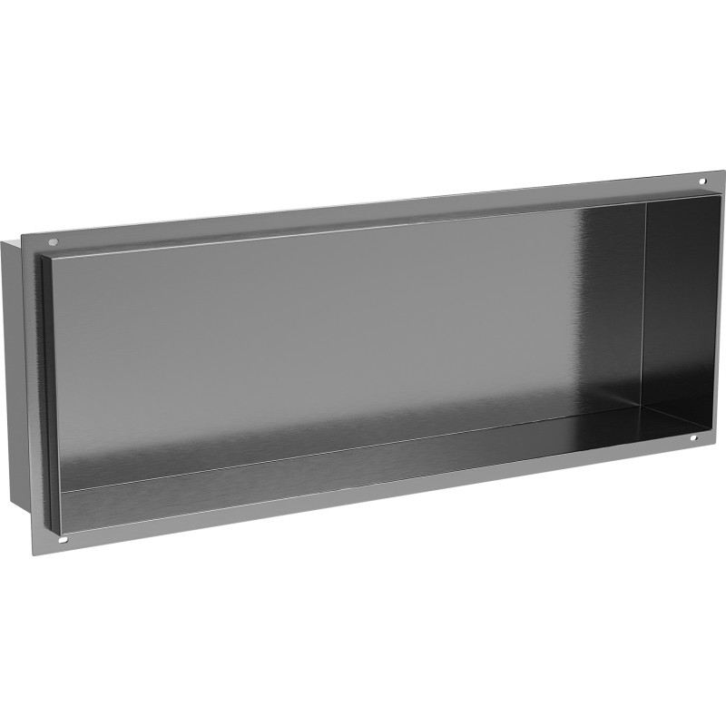 Mexen X-Wall-NR нишева полица без фланец 60 x 20 см, четкаво сиво - 19E1602010