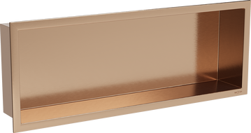 Mexen X-Wall-R нишева полица с фланец 60 x 20 см, четкана мед - 19C0602010