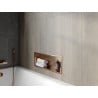 Mexen X-Wall-R нишева полица с фланец 60 x 20 см, четкана мед - 19C0602010