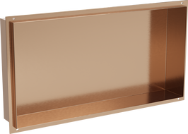 Mexen X-Wall-NR нишева лавица без фланец 60 x 30 см, матирана мед - 19C1603010