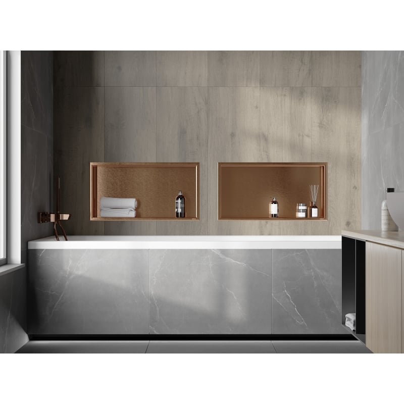Mexen X-Wall-R рафт ниша с фланец 60 x 30 см, матирана мед - 19C0603010