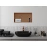 Mexen X-Wall-R рафт ниша с фланец 60 x 30 см, матирана мед - 19C0603010