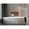 Mexen X-Wall-R рафт ниша с фланец 60 x 30 см, матирана мед - 19C0603010