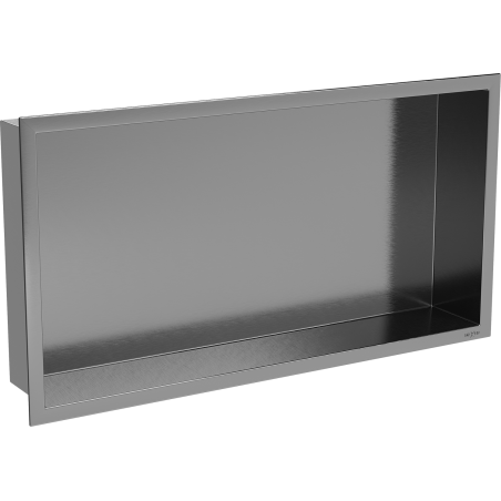 Mexen X-Wall-R вградена полица с яка 60 x 30 см, четка в цвят gun gray - 19E0603010