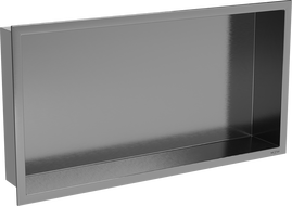 Mexen X-Wall-R вградена полица с яка 60 x 30 см, четка в цвят gun gray - 19E0603010