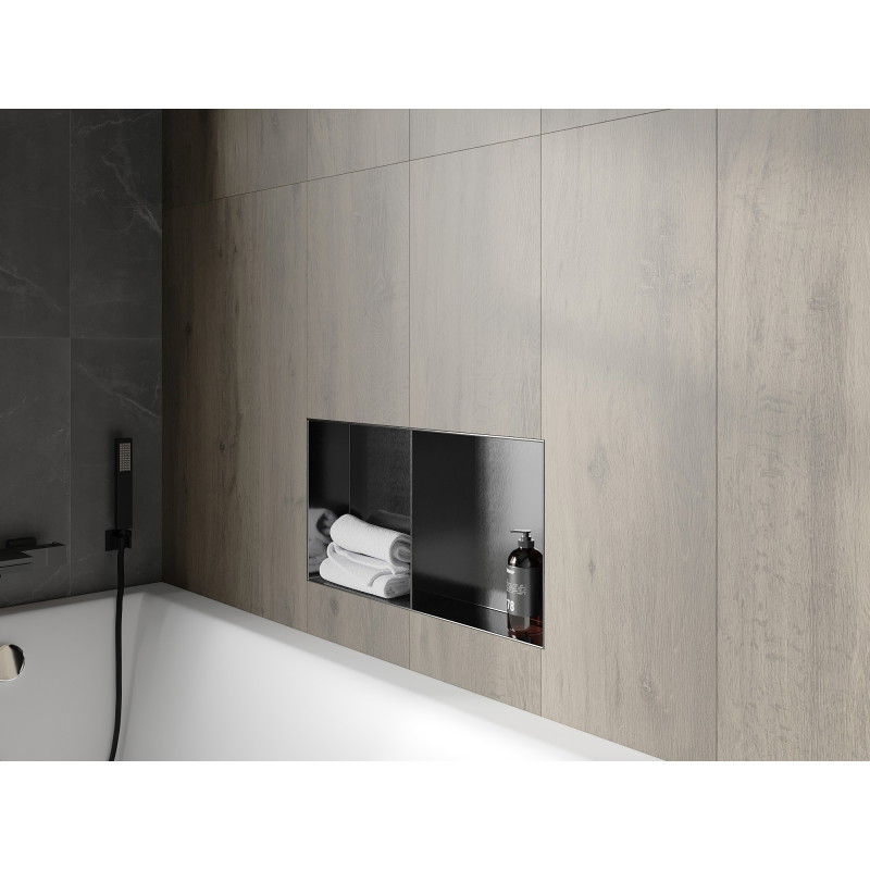 Mexen X-Wall-NR рафт без фланец с рафт 60 x 30 см, четкавано gun gray - 19E1603010S