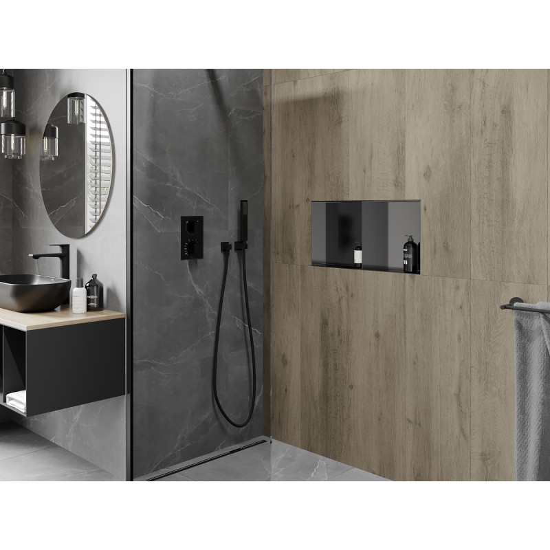 Mexen X-Wall-NR рафт без фланец с рафт 60 x 30 см, четкавано gun gray - 19E1603010S