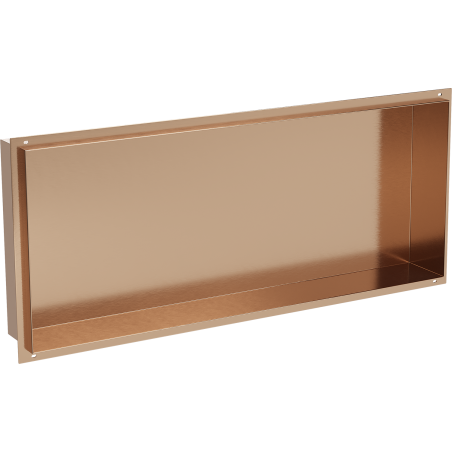 Mexen X-Wall-NR нишева полица без фланец 75 x 30 см, четкана мед - 19C1753010