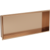 Mexen X-Wall-NR нишева полица без фланец 75 x 30 см, четкана мед - 19C1753010
