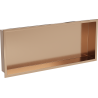 Mexen X-Wall-R вградена полица с яка 75 x 30 см, четкана мед - 19C0753010