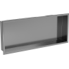 Mexen X-Wall-R вложена полица с яка 75 x 30 см, четкано в цвят gun gray - 19E0753010