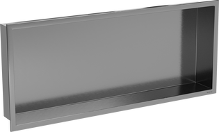Mexen X-Wall-R вложена полица с яка 75 x 30 см, четкано в цвят gun gray - 19E0753010