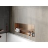 Mexen X-Wall-NR нишева полица без фланец 90 x 30 см, четкана мед - 19C1903010