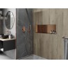 Mexen X-Wall-NR нишева полица без фланец 90 x 30 см, четкана мед - 19C1903010