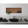 Mexen X-Wall-NR нишева полица без фланец 90 x 30 см, четкана мед - 19C1903010