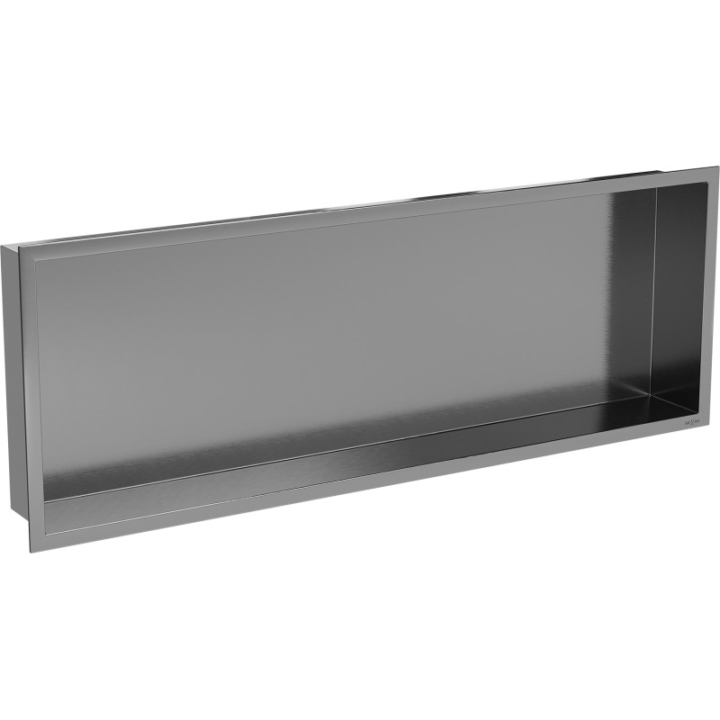 Mexen X-Wall-R вградена полица с яка 90 x 30 см, матирано сиво - 19E0903010