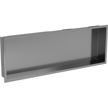 Mexen X-Wall-R вградена полица с яка 90 x 30 см, матирано сиво - 19E0903010