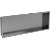 Mexen X-Wall-R вградена полица с яка 90 x 30 см, матирано сиво - 19E0903010