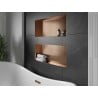 Mexen X-Wall-NR нишева полица без фланец 75 x 30 см, четкана мед - 19C1753010