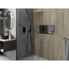Mexen X-Wall-NR нишева полица без яка 75 x 30 см, четкано сиво - 19E1753010