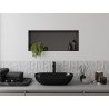 Mexen X-Wall-NR нишева полица без яка 75 x 30 см, четкано сиво - 19E1753010