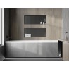 Mexen X-Wall-NR нишева полица без яка 75 x 30 см, четкано сиво - 19E1753010
