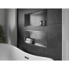 Mexen X-Wall-R вложена полица с яка 75 x 30 см, четкано в цвят gun gray - 19E0753010