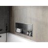 Mexen X-Wall-R вложена полица с яка 75 x 30 см, четкано в цвят gun gray - 19E0753010
