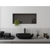 Mexen X-Wall-R вложена полица с яка 75 x 30 см, четкано в цвят gun gray - 19E0753010
