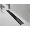 Mexen Flat Abs Flat ABS линеен сифон 2в1 60 см, черен - 1769060