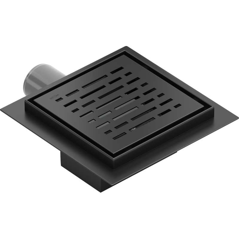 Mexen Flat-Q M01 подов съд квадратен 12 x 12 см, черен - 1710312