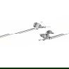 Mexen Estela закачалка за кърпи, хром - 7011524-00