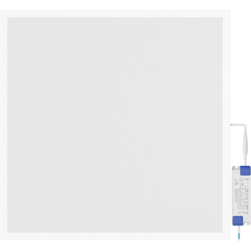 Mexen Brill+ LED таванен панел за вграждане 60 x 60 см, 48W, Студено - 6500K, 5280 lm, бял