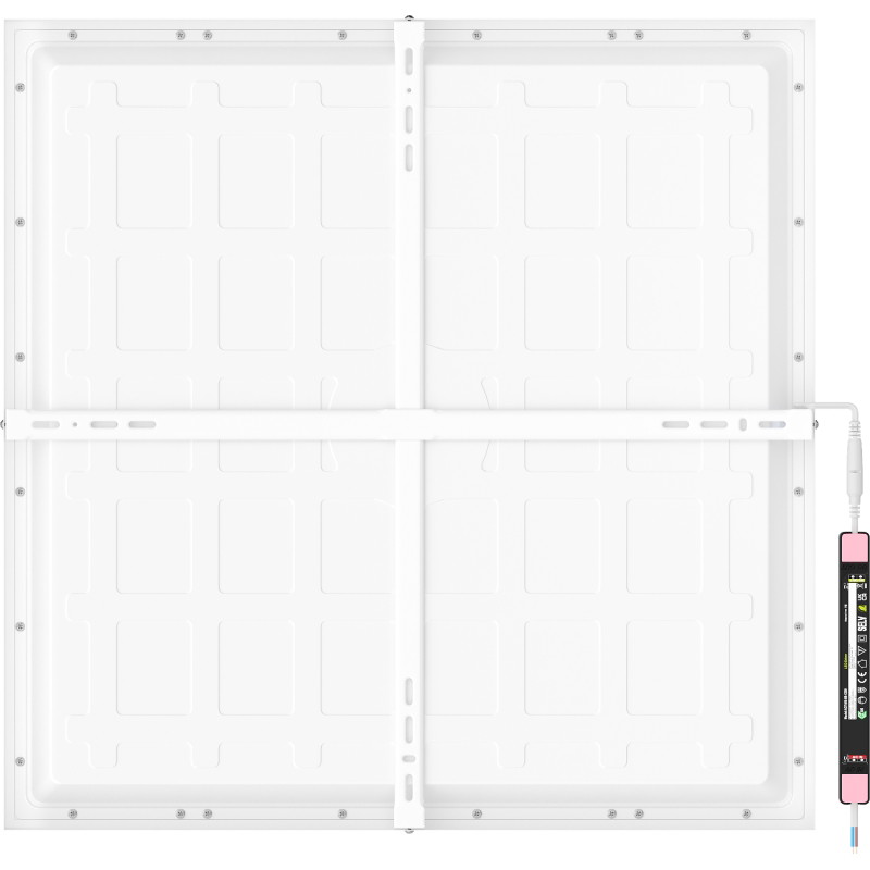 Mexen Brill-S LED таванен панел за повърхностен монтаж 60 x 60 см, 48W, Неутрална -