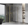 Mexen Mist L петоъгълна асиметрична душ кабина с въртяща се врата 80 x 90 см,