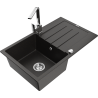 Mexen Bruno гранитна кухненска мивка с 1 отделение с отцедник и кухненски