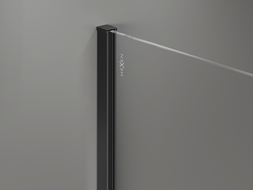 Mexen стенен профил за душ кабина 8 мм, черен - 800-00-70