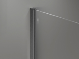 Mexen стенна лайстна за душова преграда 8 мм, четка Пушечносив